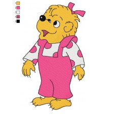 The Berenstain Bears 04 Embroidery Design